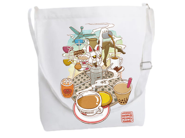  : The Meochemist . MilkTeaLand Tote Bag (Adjustable Strap)