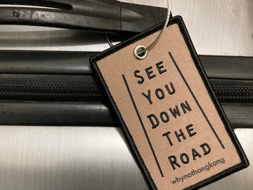  : See You Down The Road Luggage Tag