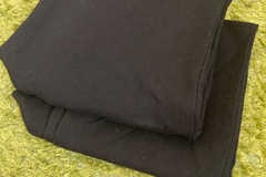 Selling With Online Payment: 2 pairs plain black trousers size 11-12 (146-152cm)