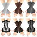 Comprar ahora: 100 Pairs of Knitted Fingerless Gloves for Children Fingerless Ar