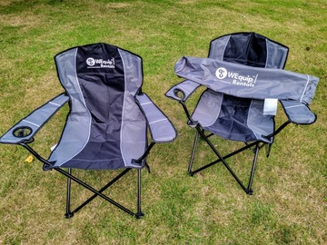 Renting out with online payment: Folding Camping Chairs (Set of 4)