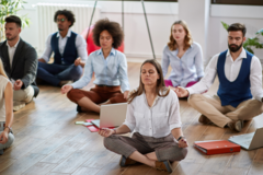 Services (Per event pricing): Meditation workshop to reduce stress and increase productivity