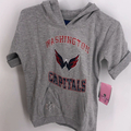 Buy Now: NHL Washington Capitals Gray S/S Pullover Hoodie NWT Youth Girls 
