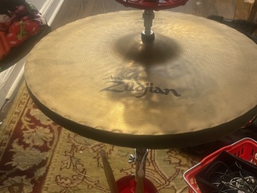 Selling with online payment: Ultimate Zildjian HiHat set 2 18” concert stage mastersounds