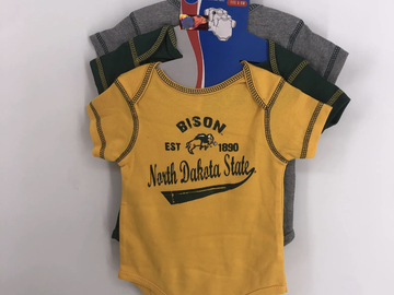 Comprar ahora: North Dakota State Bison NCAA Baby Infant Size 3 Piece Creeper