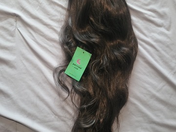 Selling with online payment: Long Brown Women's Wig