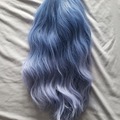 Selling with online payment: Medium Women's Blue Ombre Wig