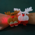 Comprar ahora: 100pcs Cartoon Snap Ring LED Bracelet Christmas Gift
