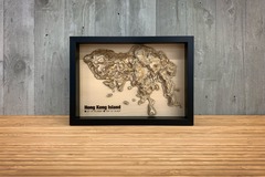  : 3D Contour Map of Hong Kong Island