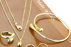 Comprar ahora: 50sets Bracelet necklace ring oval earrings set