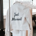 Selling: Just Married Faux Leather Jacket