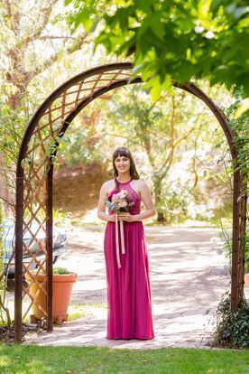 JJs House Mulberry Halterneck Dress Wedshare by Wedshed
