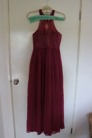 JJs House Mulberry Halterneck Dress Wedshare by Wedshed