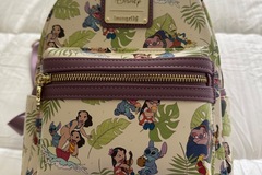 Selling with online payment: Stitch and Lilo backpack