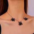 Comprar ahora: 100pcsVintage Gothic Black Spider Pendant Necklace Halloween Gift
