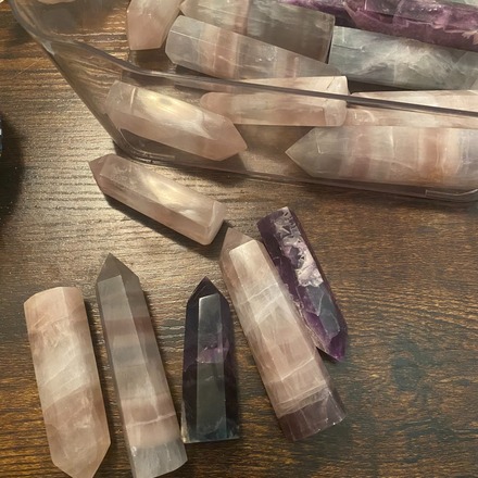 20 Fluorite Crystal Towers Lot