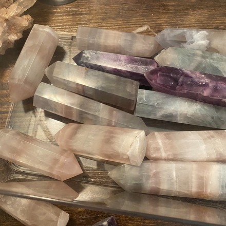 20 Fluorite Crystal Towers Lot