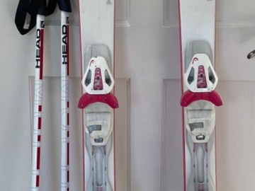 Winter sports: Head Mya5 women’s skis and Head poles