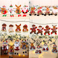 Comprar ahora: 100pcs Christmas fabric pendants, ornaments, small gifts
