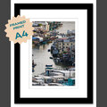  : Tai O village A4 framed print