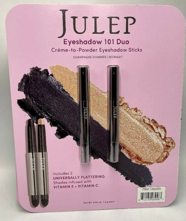 JULEP Eyeshadow 101Duo ORCHID SHIMMER/BRONZE/CHAMPAGNE SHIMM