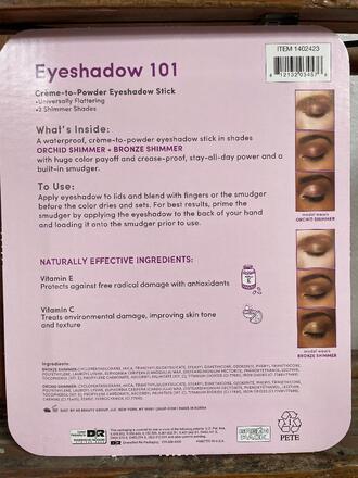 JULEP Eyeshadow 101Duo ORCHID SHIMMER/BRONZE/CHAMPAGNE SHIMM