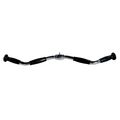 Buy it Now w/ Payment: 28” Chrome Revolving Curl Bar w/ Rubber Ergo Grips