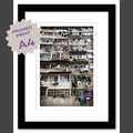  : Wan Chai A4 framed print