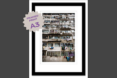  : Wan Chai A3 framed print