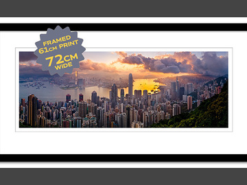  : Hong Kong Sunrise 61cm framed print