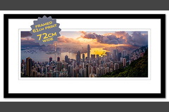  : Hong Kong Sunrise 61cm framed print