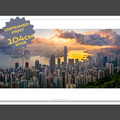  : Hong Kong Sunrise 104cm print