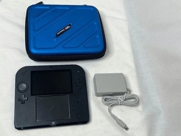 For Rent: Nintendo 2DS Console System Black Blue Plays 3DS & DS Games TESTE