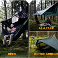 Hiring Out (per day): Amazonas Traveller Camp: 3-In-1 Camping Hammock (Derby)