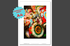  : Sai Kung dragon A4 print