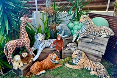 Renting out with online payment: Wild safari Animal party package