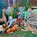 Renting out with online payment: Wild safari Animal party package