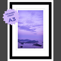  : Sai Kung twilight A3 framed print