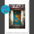  : Tei Tong Sai door A4 print