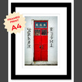  : Tai O door A4 framed print