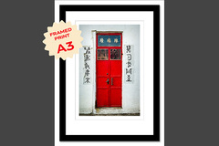  : Tai O door A3 framed print