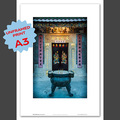  : Sai Kung temple A3 print