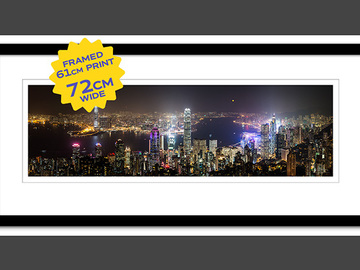  : Hong Kong Night #2 61cm framed print