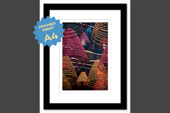  : Yau Ma Tei A4 framed print
