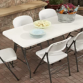 Renting out with online payment: Set of 4x 6ft tables and 15x chairs 