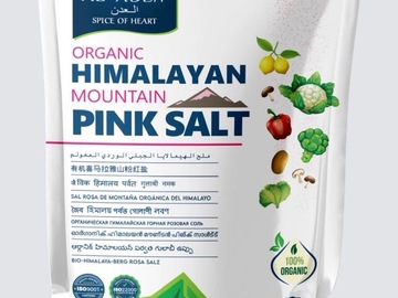 Selling without online payment: AL-ADEN HIMALAYAN pink salt pouch 1 kg