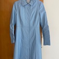Selling: Baby blue leather coat