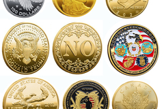 Buy Now: 100PCS Commemorative Novelty Coins ,Assorted