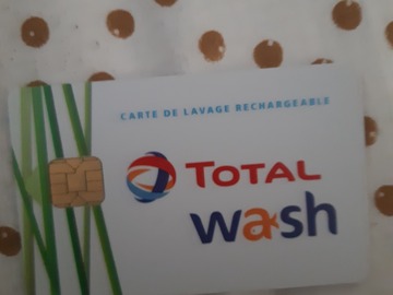 Vente: Carte Total Wash (80€)