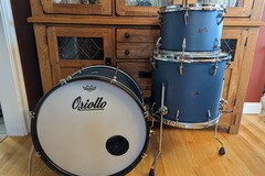 Selling with online payment: Oriollo Phantom Aluminum Shell drum set 22-13-16